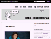 Tablet Screenshot of katie-ellen.com